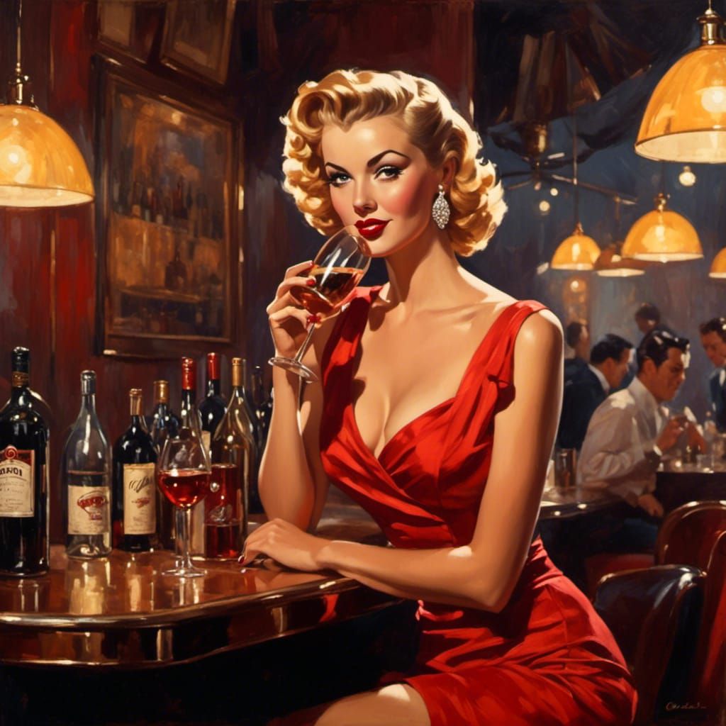 In the cool of the evening, everything is getting kind of groovy