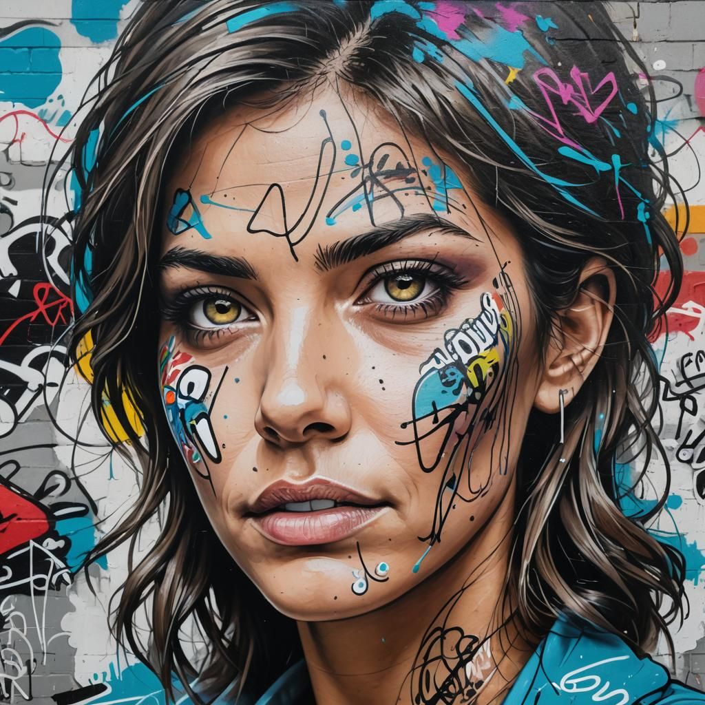 Graffiti Mural Concept Art Featuring "AVANELL"