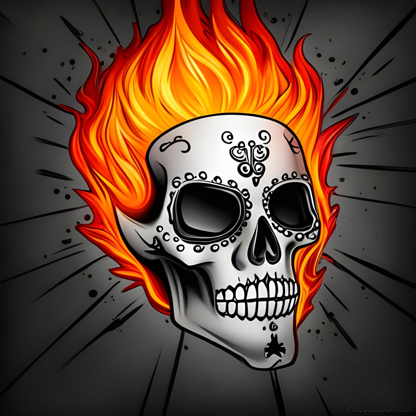 Ghost Rider - Dia De Los Muertos