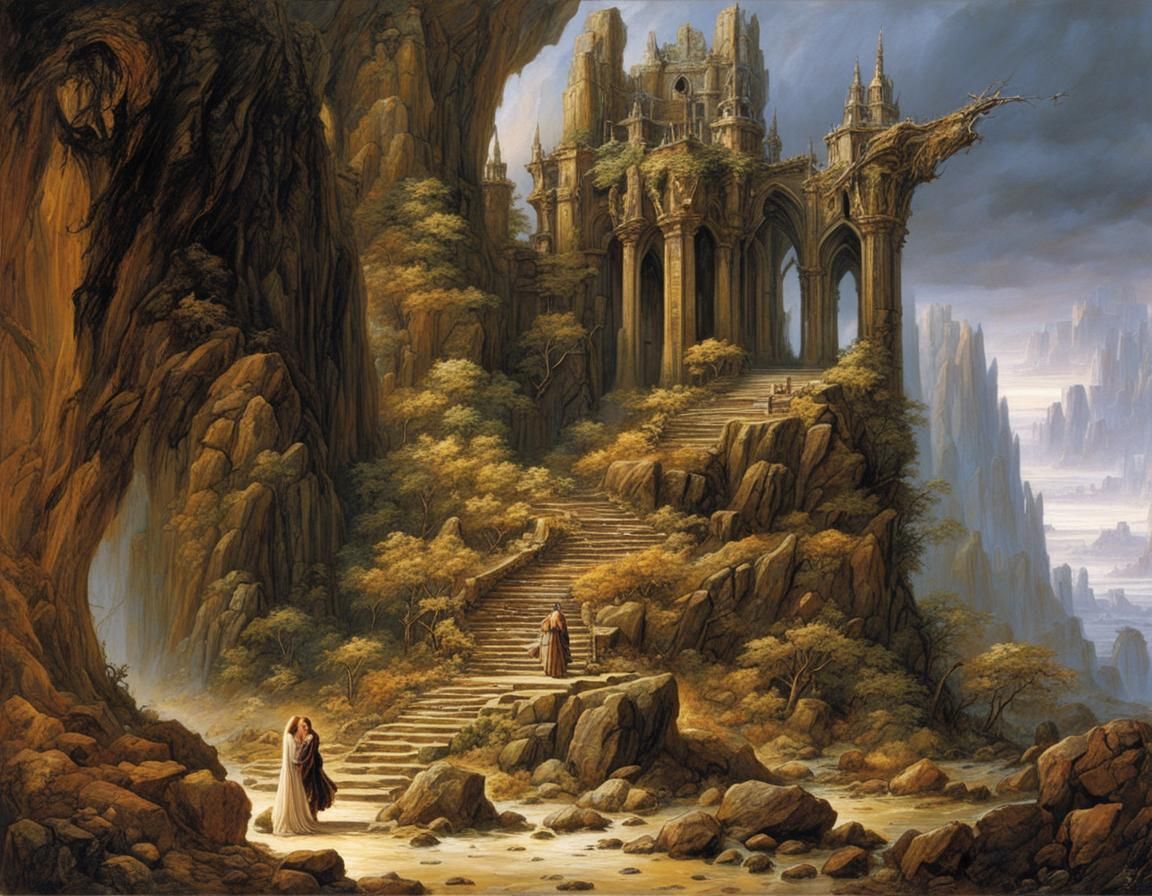 Fantasy Art Inspired by Illustrious Painters