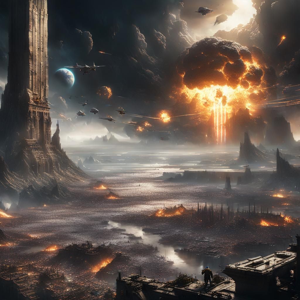 Impending Doom: Civilization's Home World Faces Destruction