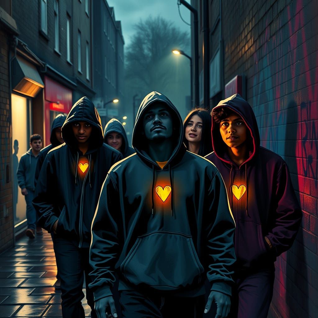 Youthful Hope Radiates in Gritty London Streets