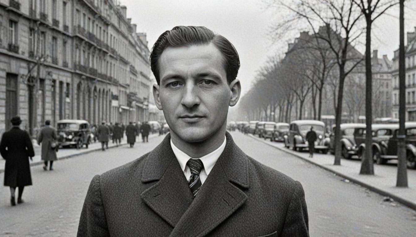 German Diplomat in 1938 Paris