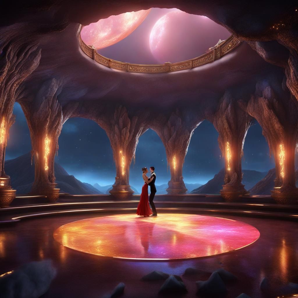 Magical Ballroom Dance Under Three Moons