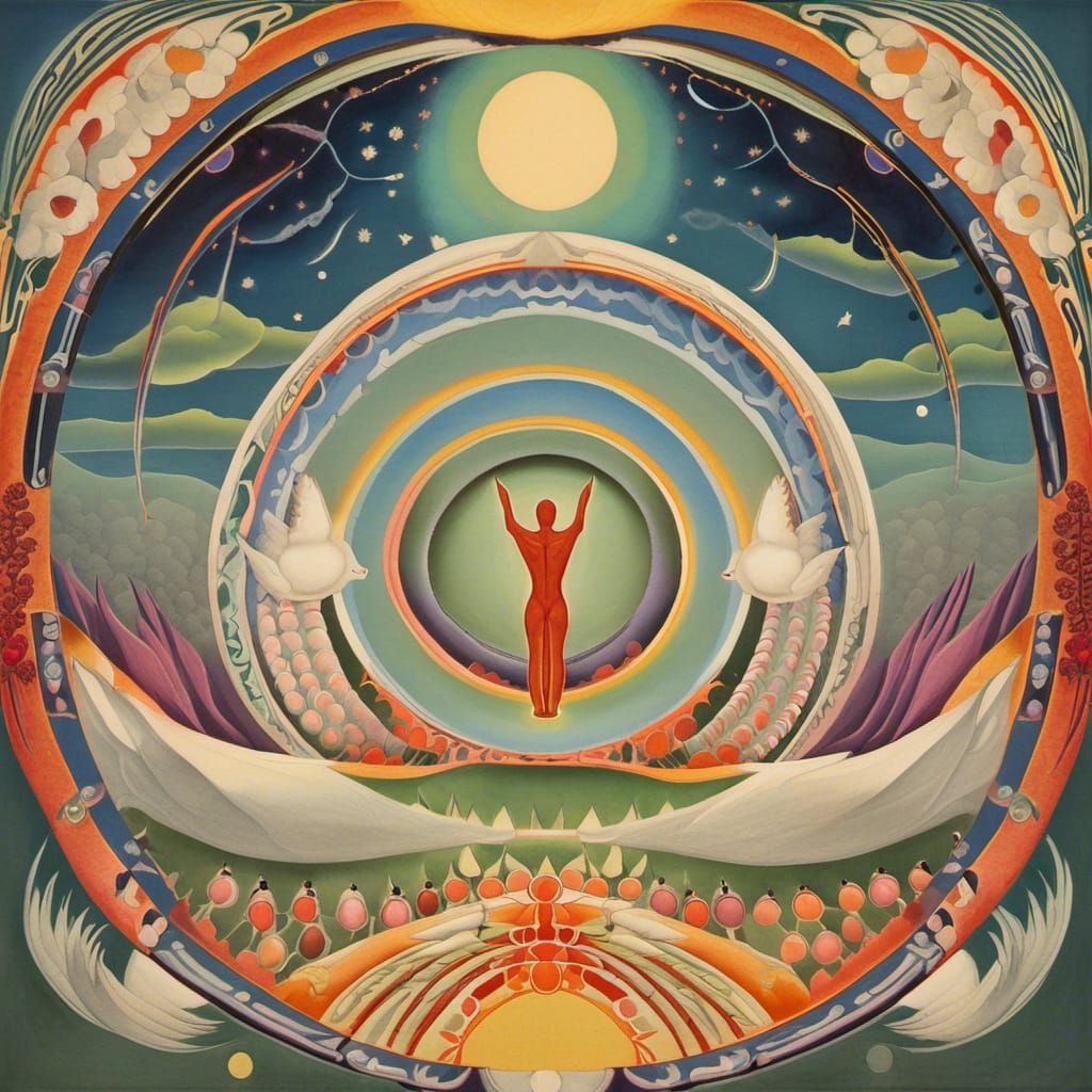 Esoteric Emerald Tablet Illustration