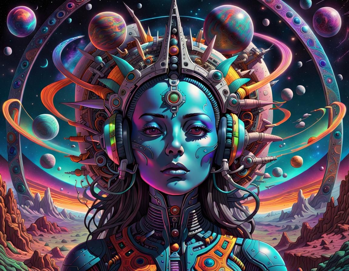 Psy-trance Goa Album Cover