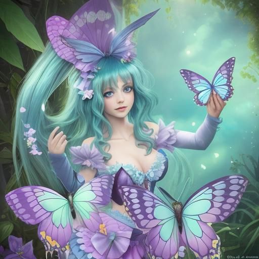 papillons enchantés