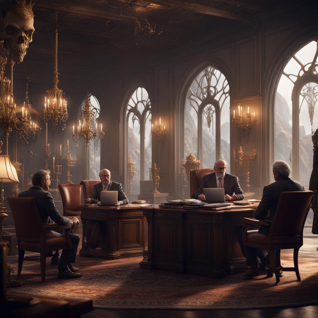 Executives Discuss Organizational Design: Fantasy Concept Ar...