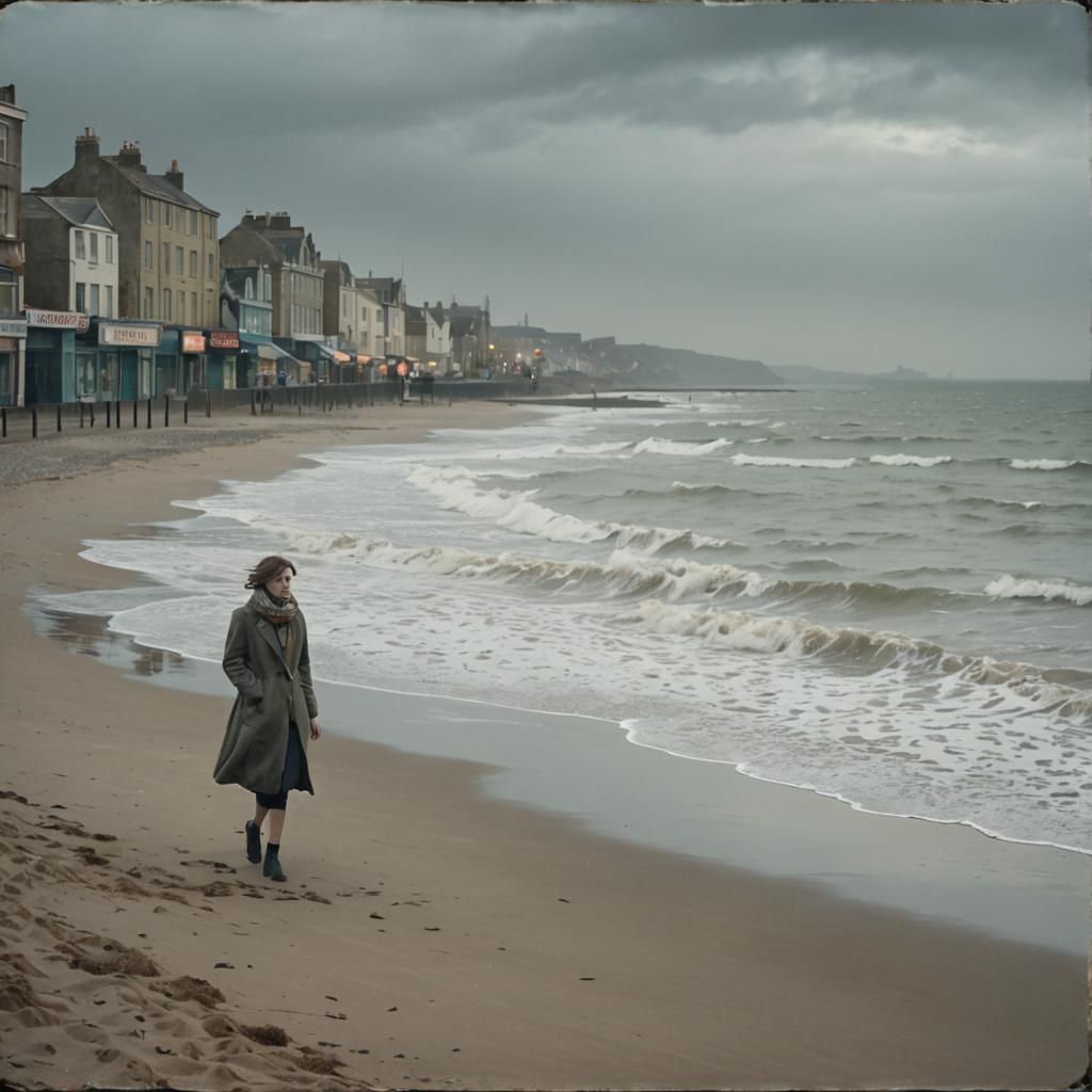 British Seaside Surrealism: Melancholic Coastal Nostalgia