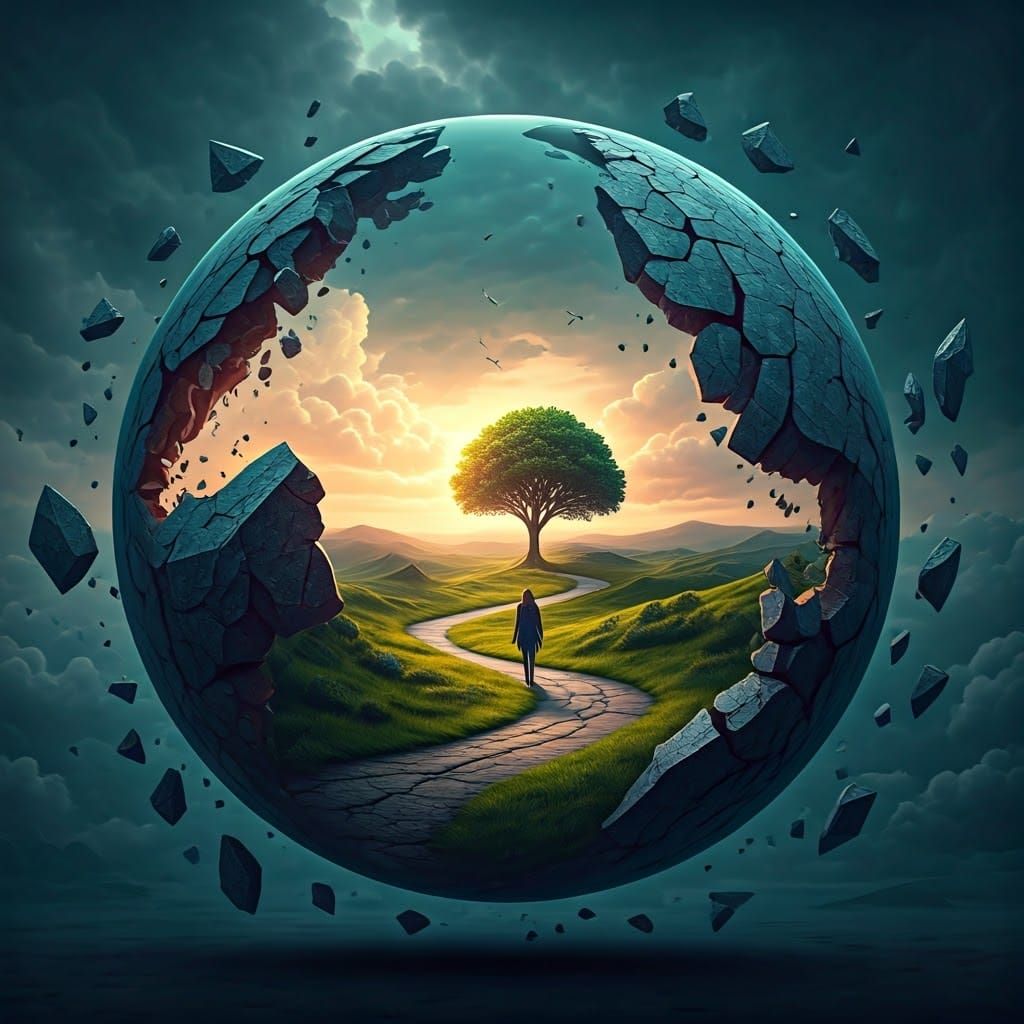 Dreamscape Fracture in a Shattered Globe