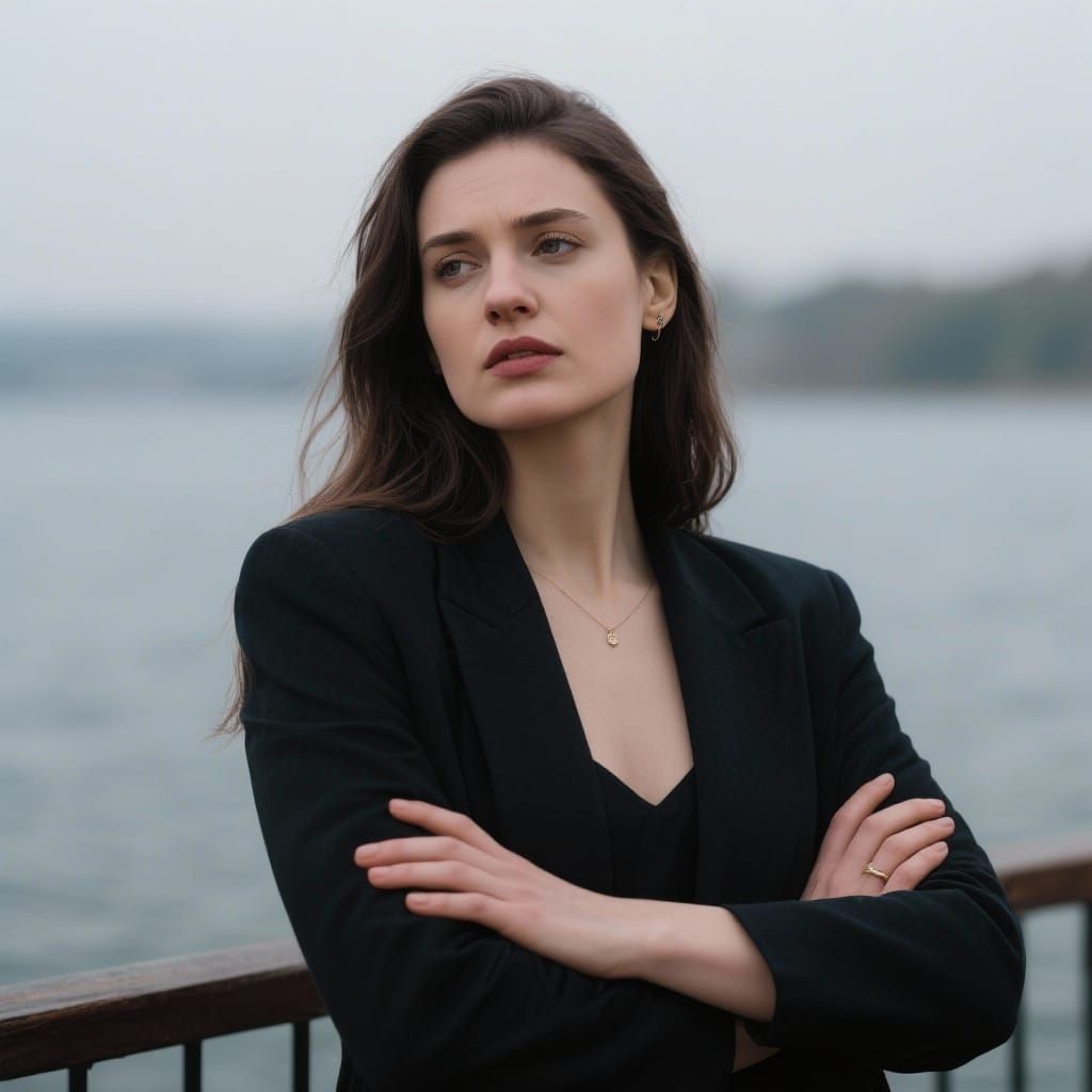 Woman Hides Anxiety Behind Confidence