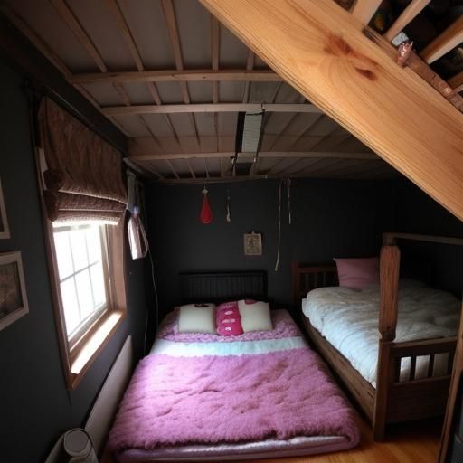 Surreal World Hidden Underneath a Bed