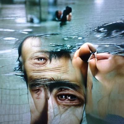 Hyperrealistic Outsider: A Cinematic Portrait