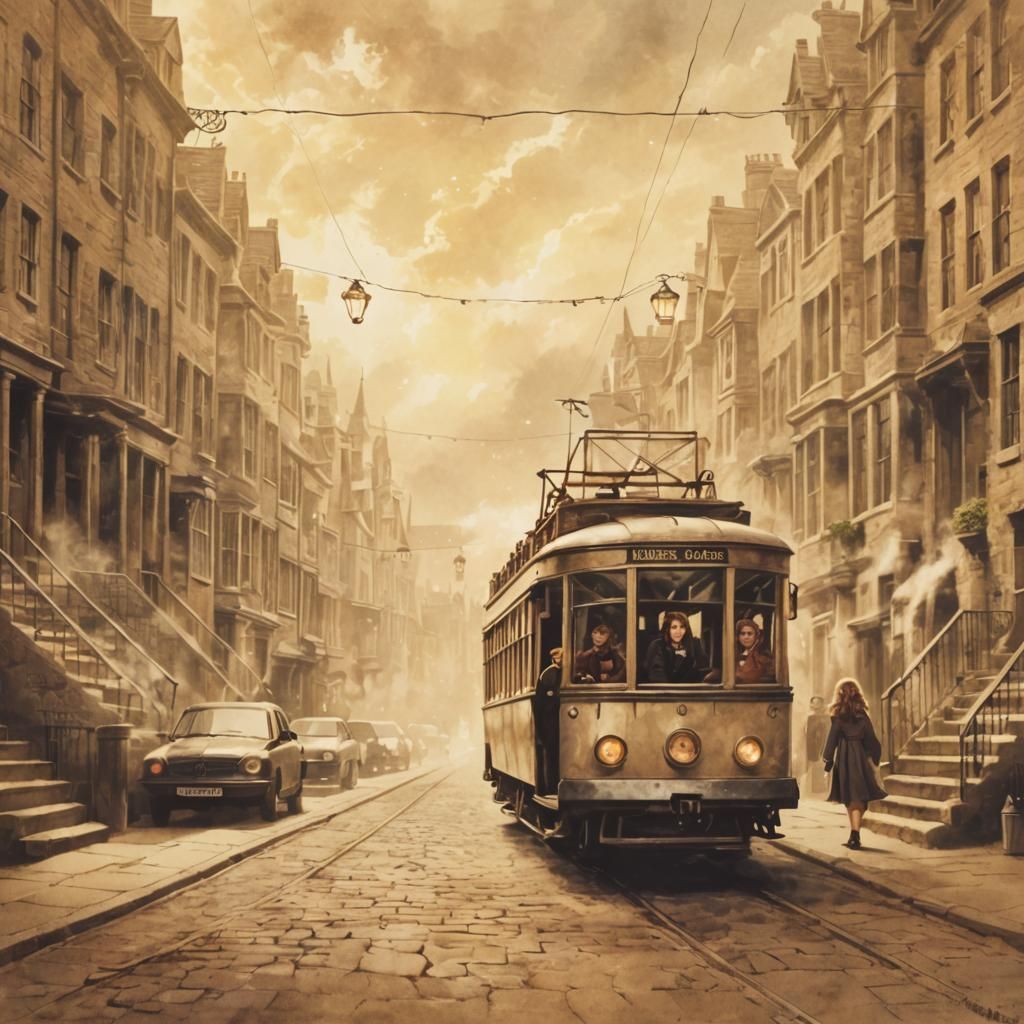 Hermione Granger AI Digital Rendering