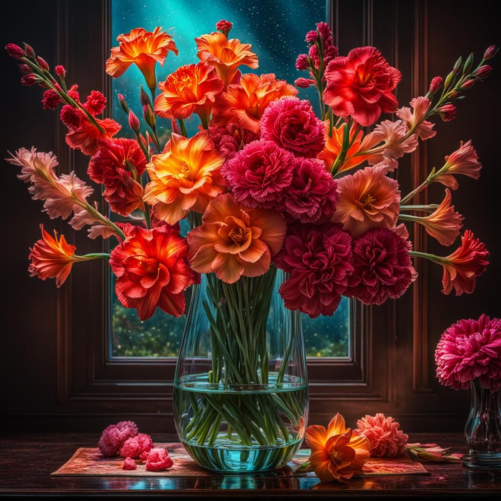 Epically bright flowers