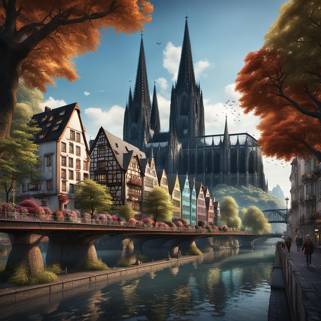 Cologne Germany 2024: Detailed Fantasy Concept Art