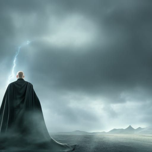 Epic Voldemort Digital Matte Painting