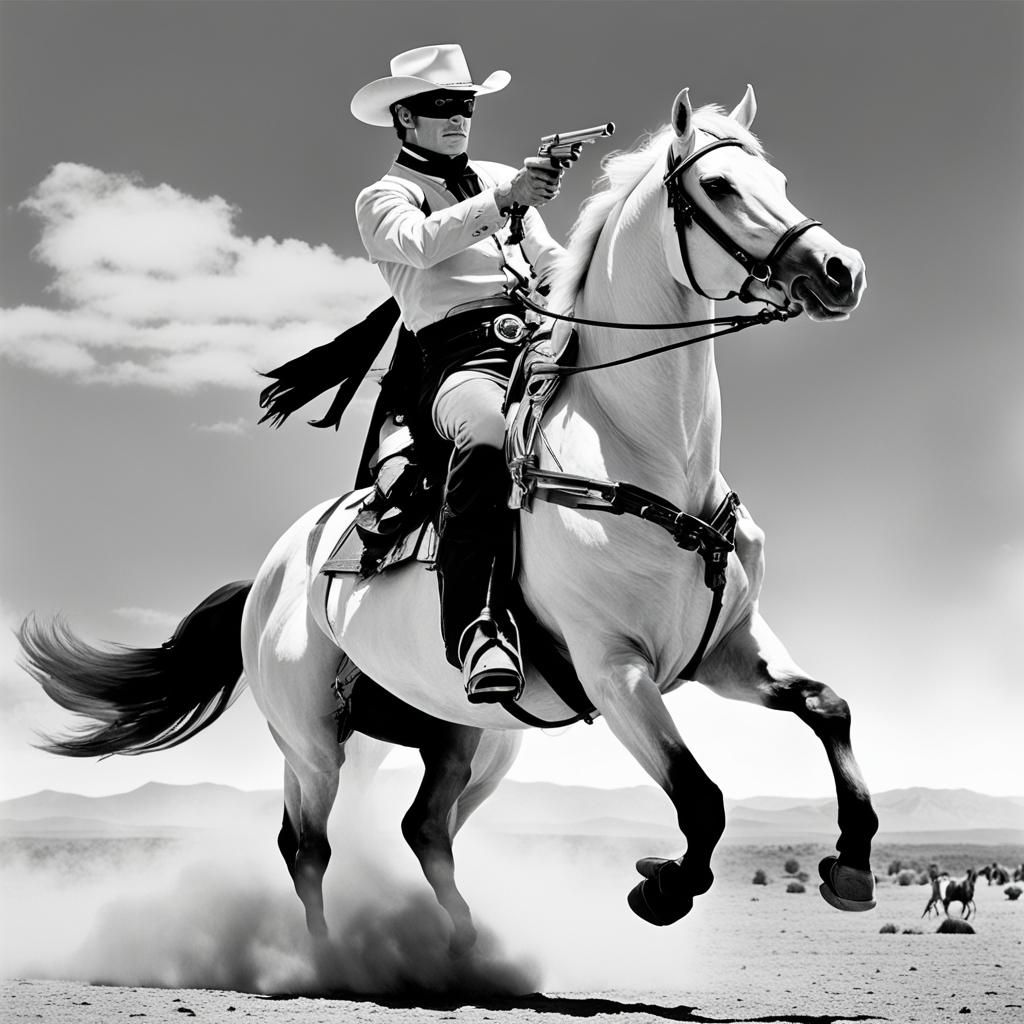 The lone ranger,  based on 50's TV show