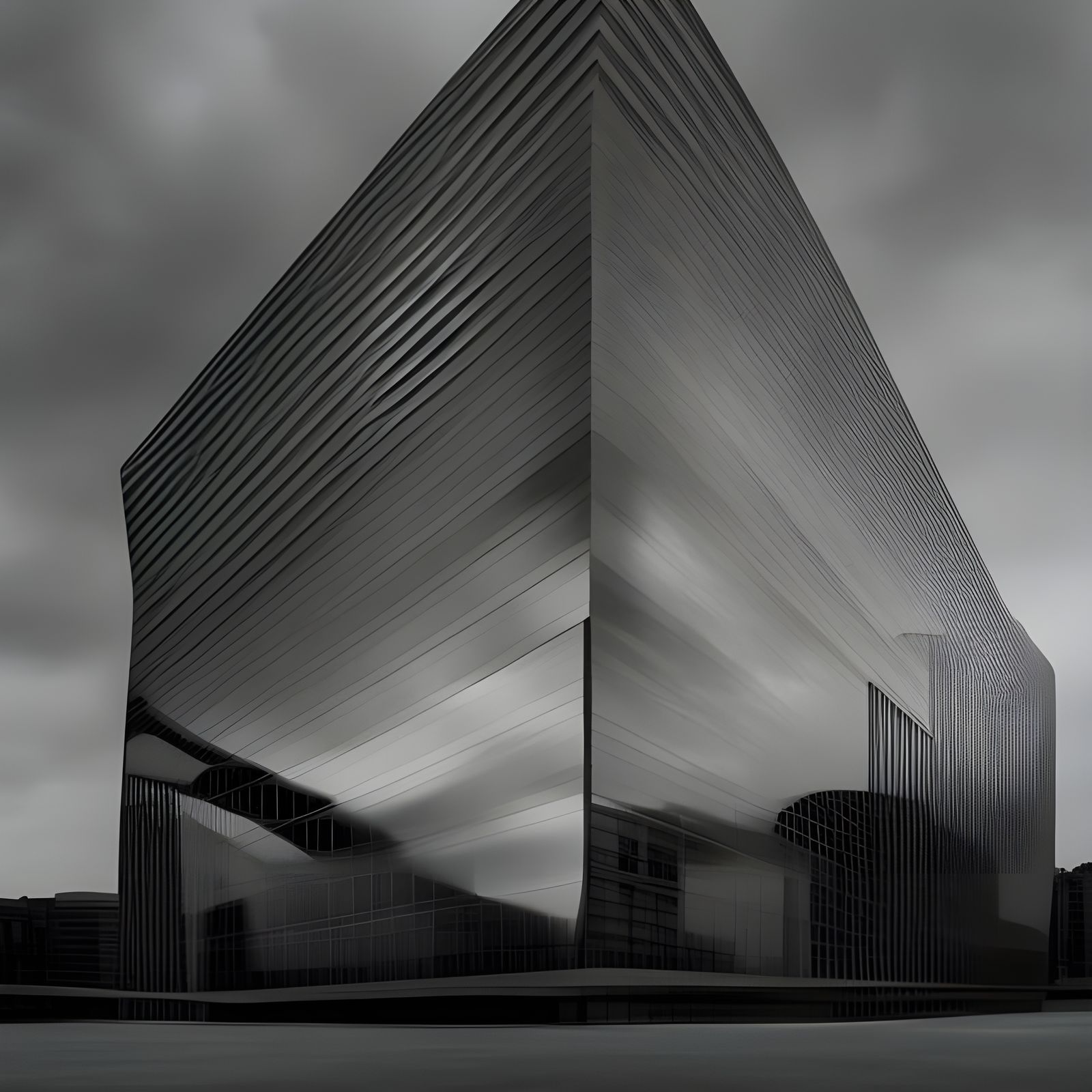 Monumental Architecture in Dreamy Soft Light