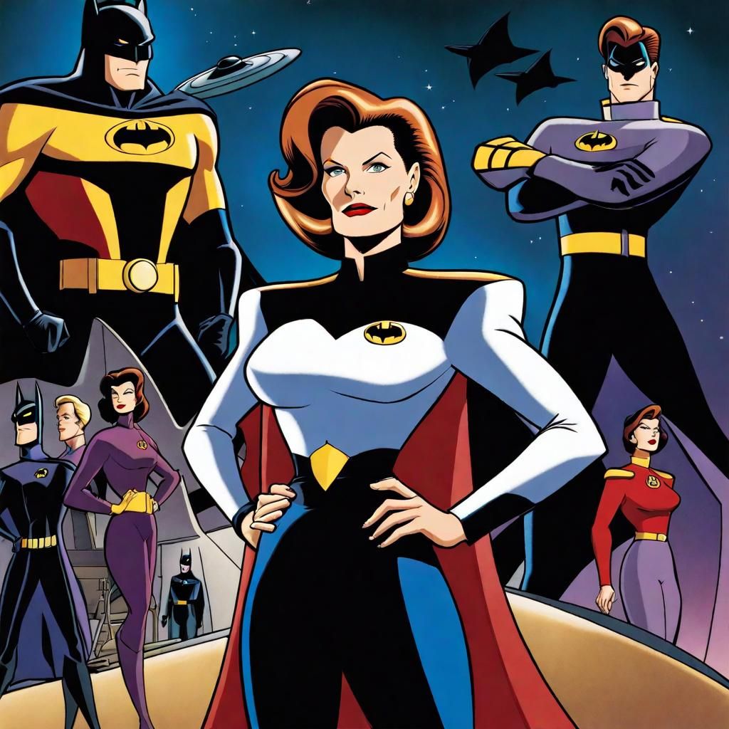 Captain Jane Wayne of the Batstar Voyager