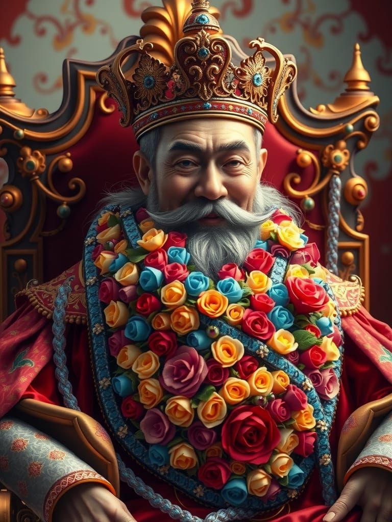 The Emperor's flowery beard
