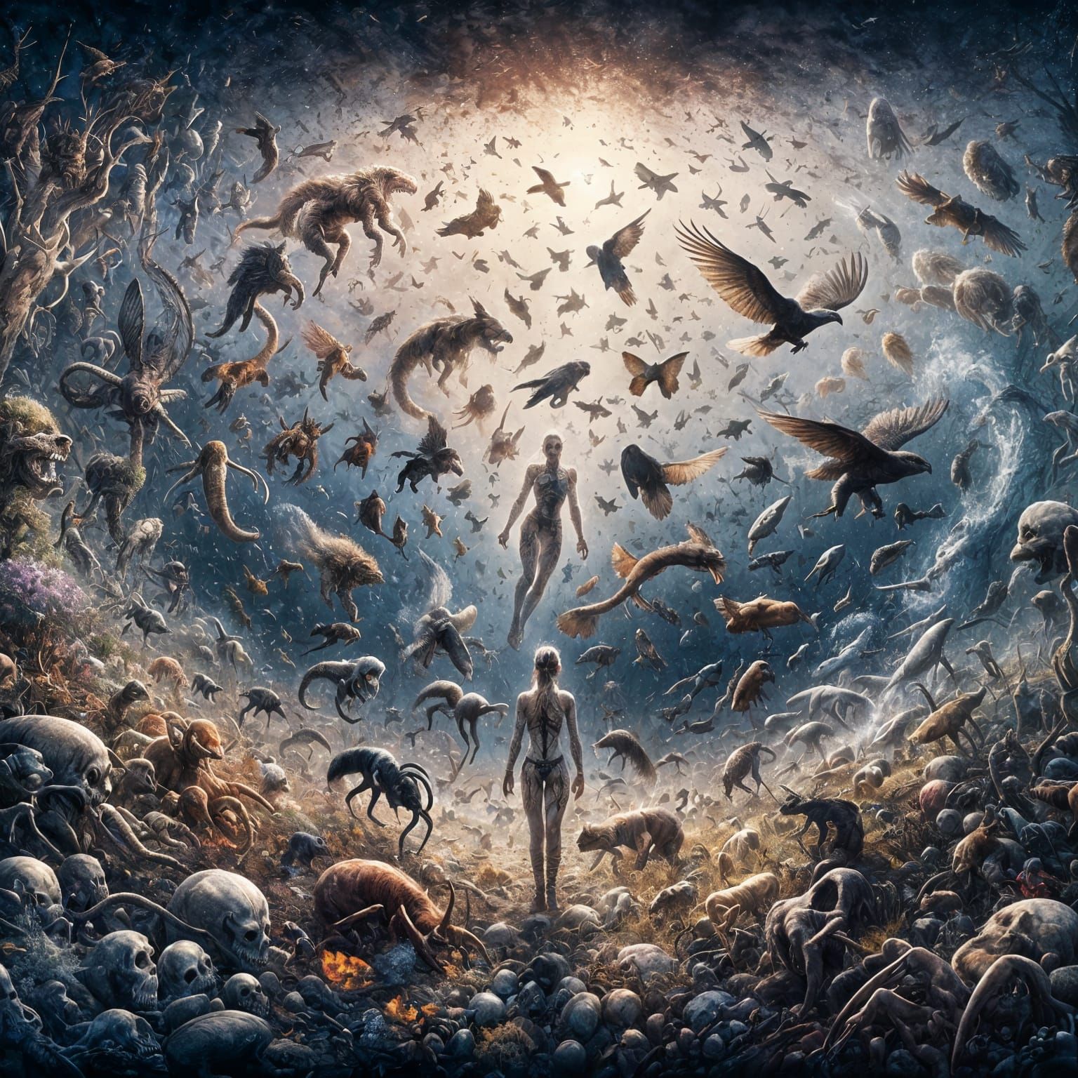 Life and Death in the Natural World: A Somber Cycle of Exist...