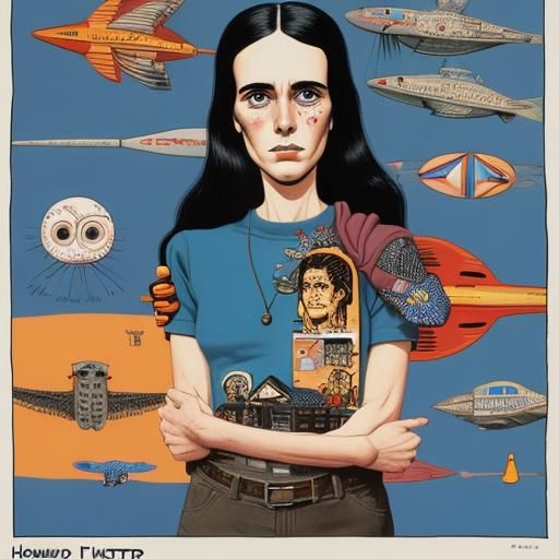 Visionary Folk Art in Outsider Style