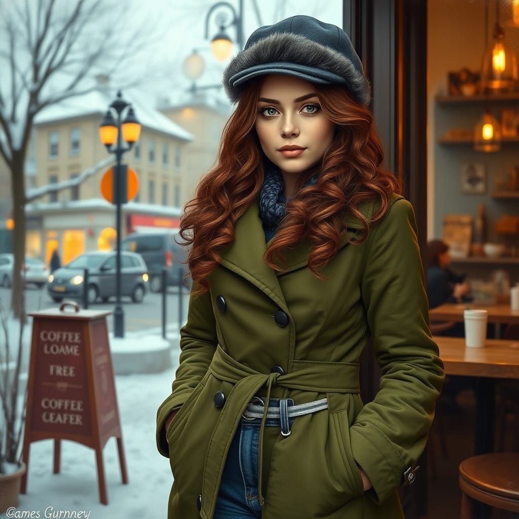 Elegant London Cityscape in Warm, Golden Light