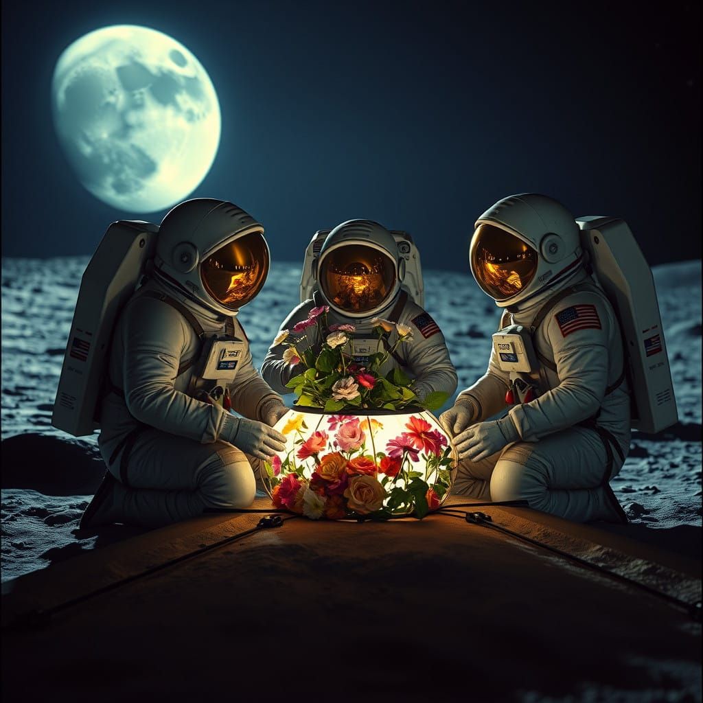 Moon Garden: Epic Drama in a Lunar Dome