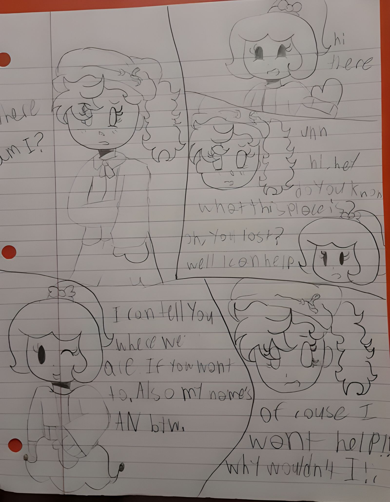 Generated Comic Strip Image