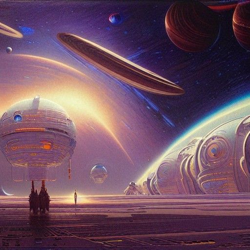 Spaceport landing field