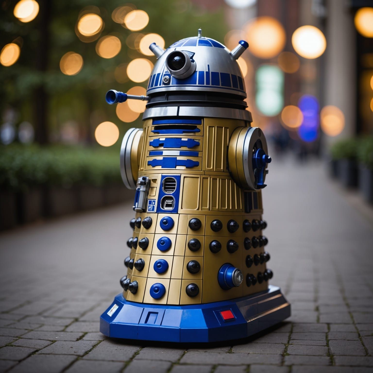 Dalek R2-D2 Mashup: Professional Photography