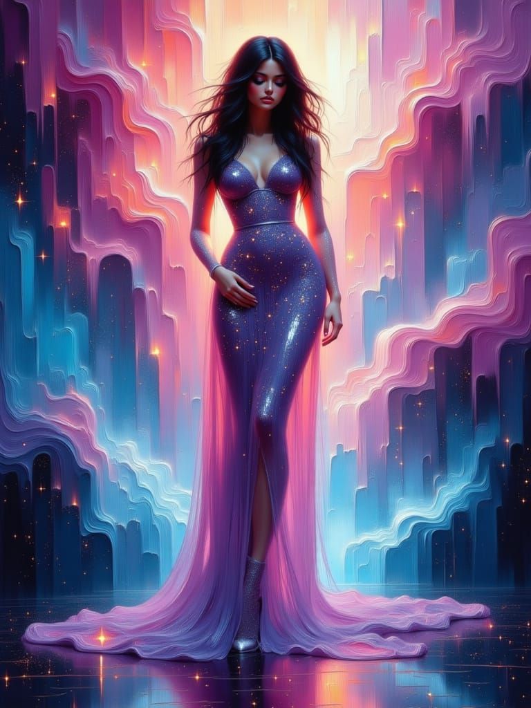 <lora:BeautyStrokesV2:1.0> <lora:Midjourney girls:1.0>

Brush strokes HD painting with visible brush strokes and painter...