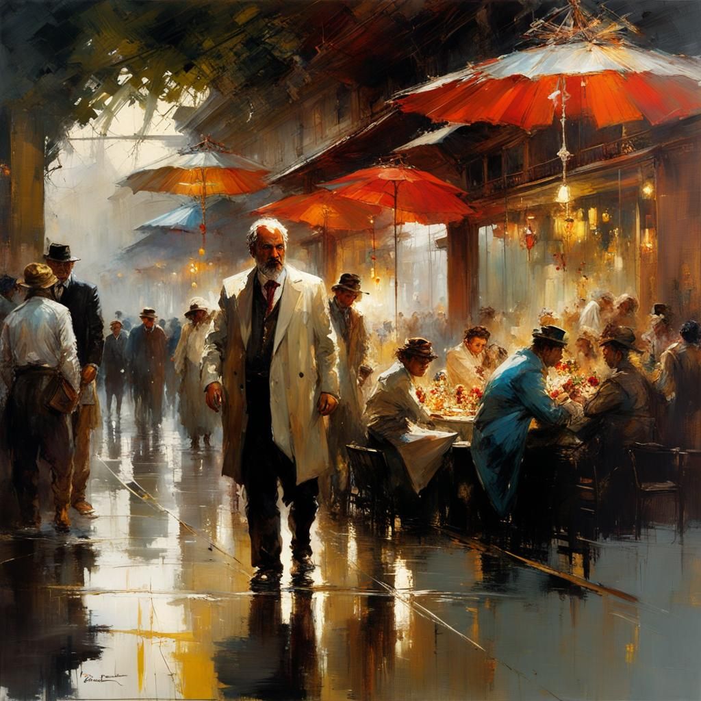 Emotional Turkish Culture in Detailed Matte Painting