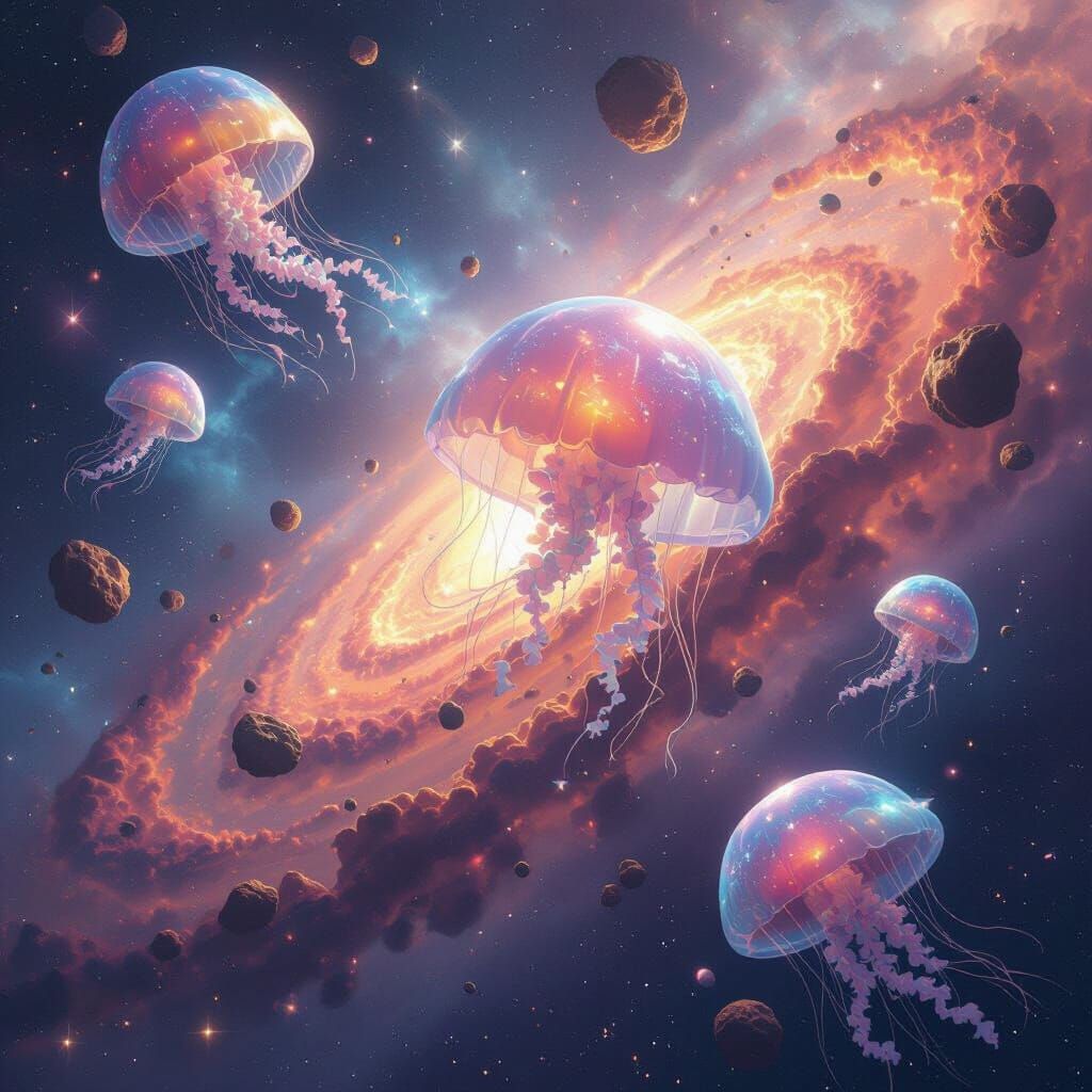 Cosmic Jellyfish Nebula