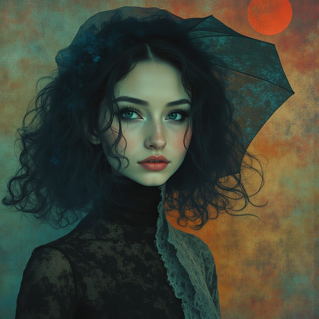 AI Self-Portrait with Staircase Lora