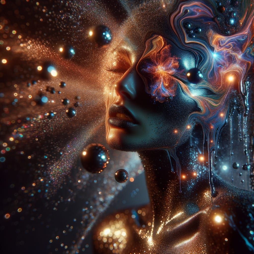 Antigravity Oxidization Electroluminescence Photoshoot