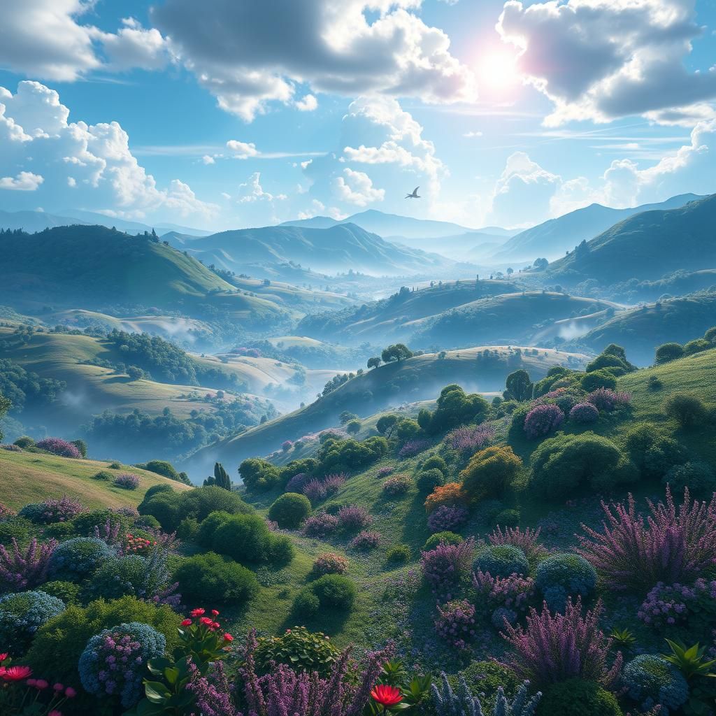 Dreamlike Landscape in Ethereal 8k Resolution