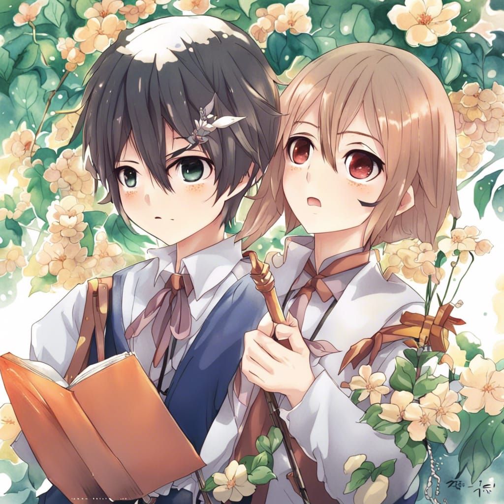 BoyWithUke Anime Key Visual Illustration