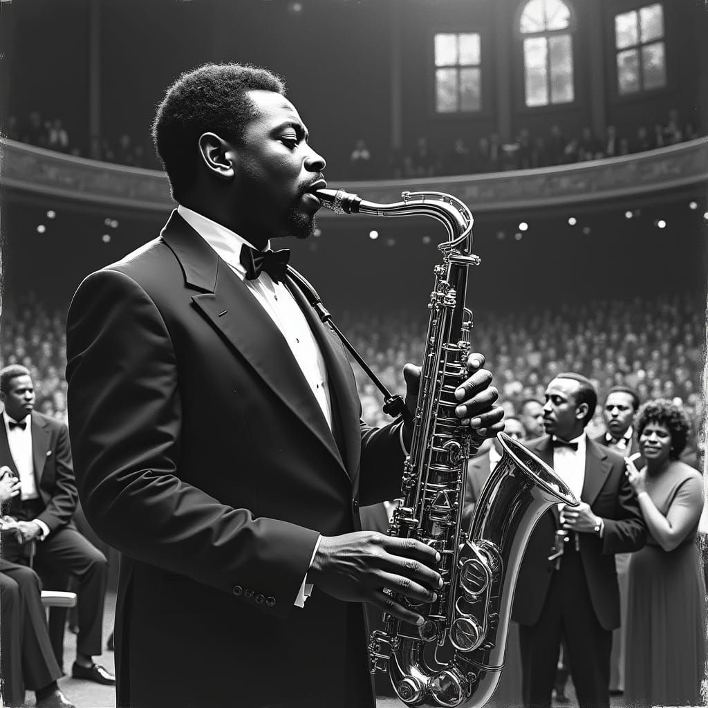 Jazz Legend Performs in Elegant Concert Hall