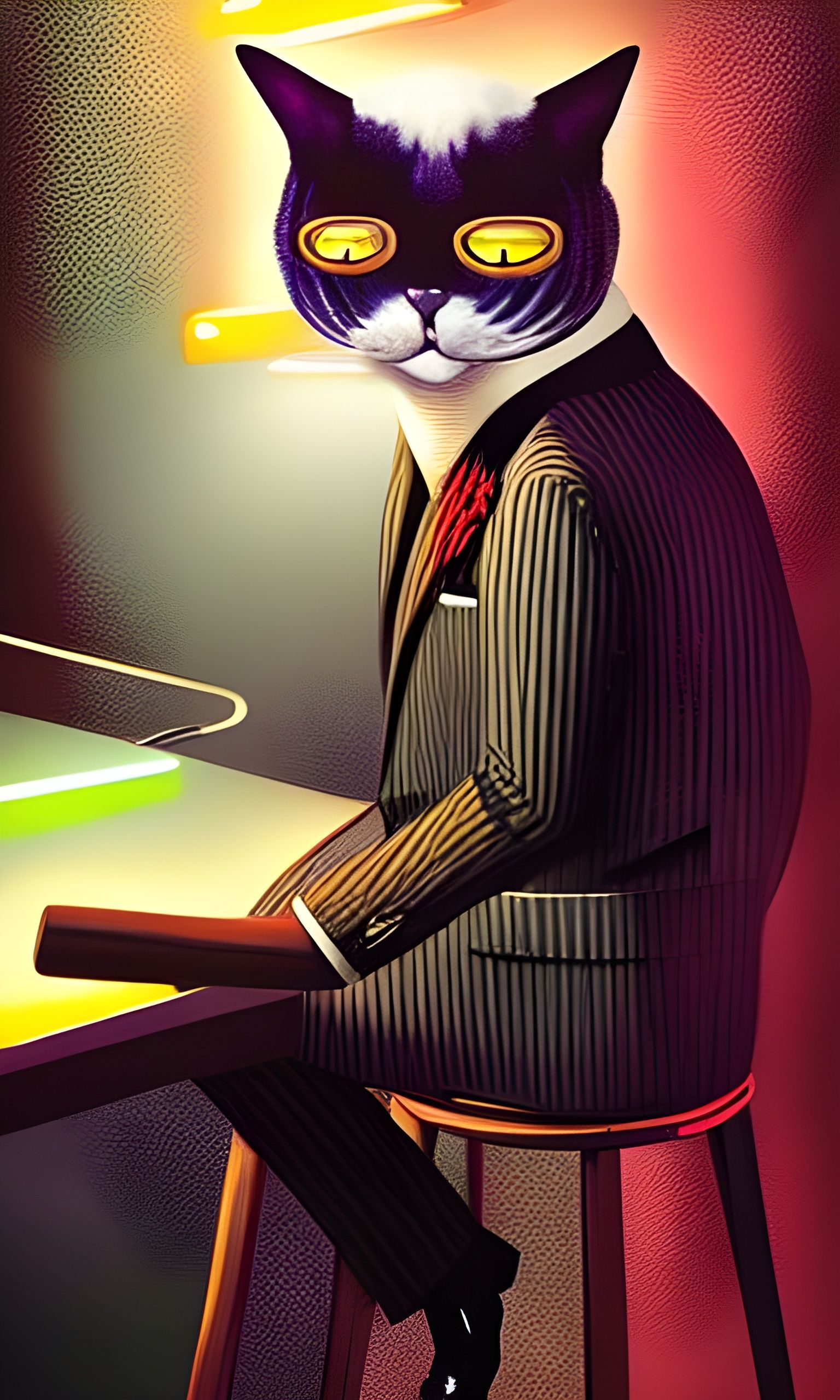 Puss in Suit