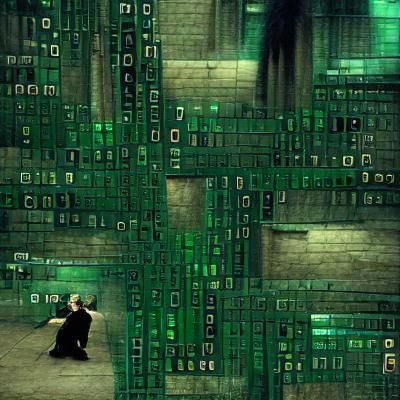 The Matrix AI Generated Image