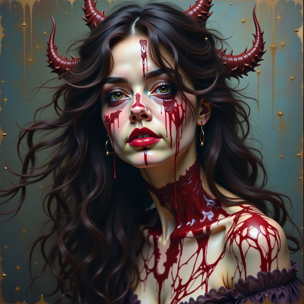 Soul Scarred and Alone in Ethereal Light