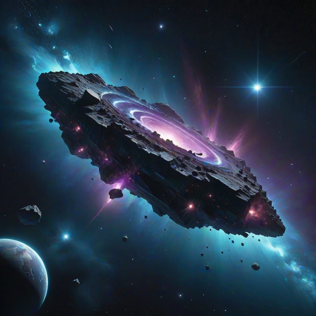 Ancient Comet in Deep Space