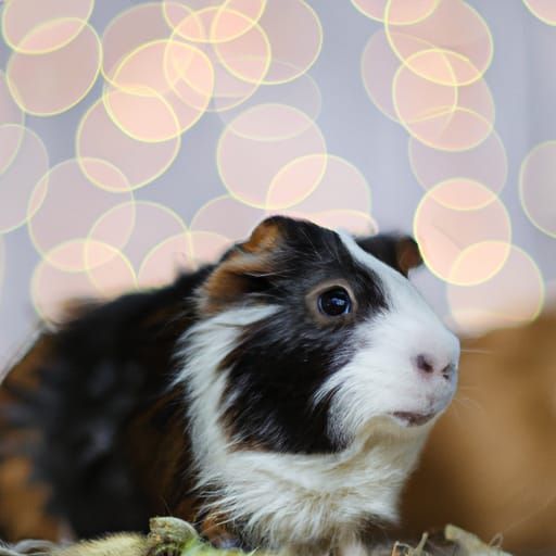Guinea Pig Angel: Professional Photography