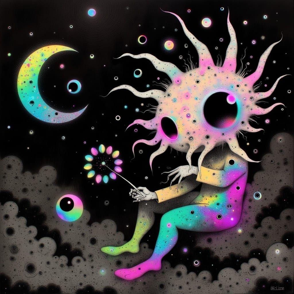 Ethereal Glowing Wonders in a Surrealist Biome