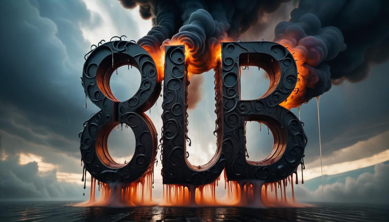 Giant Letters in the Sky: Grotesque Abstract Art