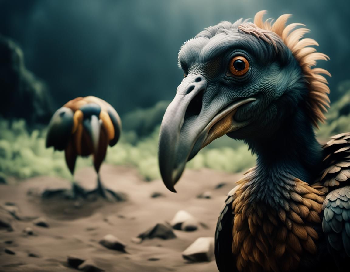 The Last Dodo: A Cinematic Film Still