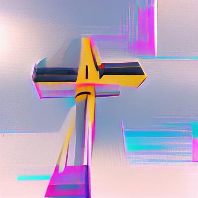 Simple Cross Generated by AI