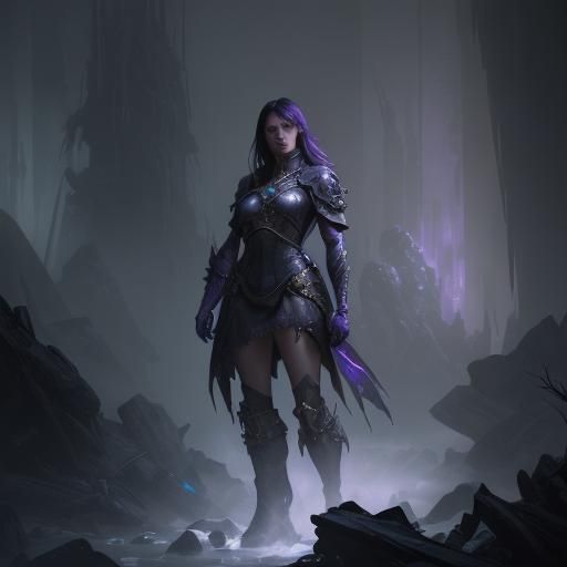 Ice Bullets in Case: Dark Fantasy Concept Art